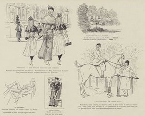 Ilustração para a vida de Londres por Marte de Maurice Charles Mathieu Bonvoisin