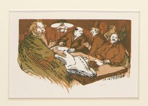 Os vendedores ambulantes de La Pensee, ilustração, p. 47
