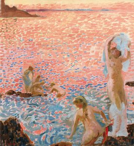 Banhistas no crepúsculo Banhistas no crepúsculo, 1912.