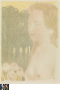 Ela vem mais bela do que os sonhos, da série Amour de Maurice Denis