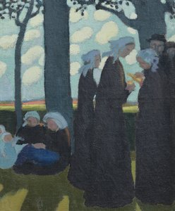 Noite perto de Binic, c.1895 de Maurice Denis