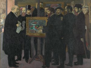 Homenagem a Cézanne, 1900. de Maurice Denis