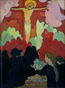 Oferta no Calvary, c.1890 (óleo sobre tela) de Maurice Denis