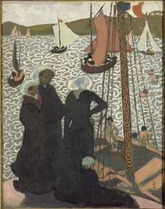 Regatas em Perros-Guirec Regatas em Perros-Guirec, 1892. de Maurice Denis