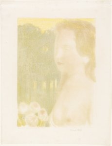 Ela era mais bonita do que sonhos, placa sete do amor de Maurice Denis