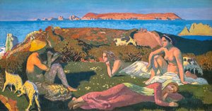 A Praia Verde. Perros-Guirec de Maurice Denis