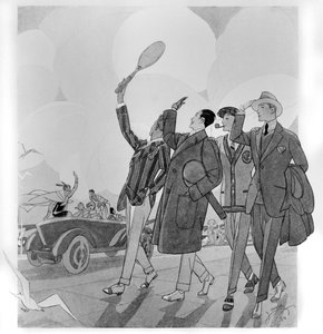 Na praia de Maurice Lauro