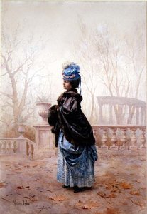 Uma Dama Elegante de Maurice Leloir