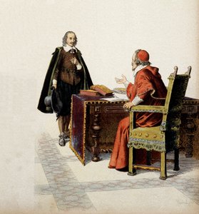 História da França: Cardeal de Richelieu (Armand Jean du Plessis de Maurice Leloir