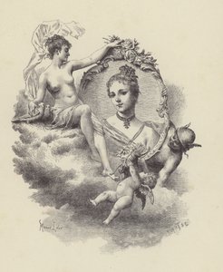 Ilustração para Manon Lescaut (gravura) de Maurice Leloir