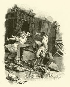 Ilustração para Os Três Mosqueteiros (gravura) de Maurice Leloir