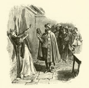 Ilustração para Os Três Mosqueteiros (gravura) de Maurice Leloir