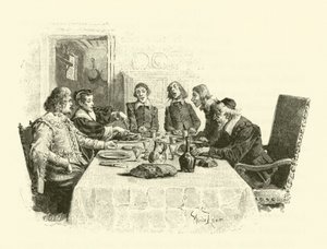 Ilustração para Os Três Mosqueteiros (gravura) de Maurice Leloir