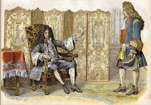 Em 1712, Luís XIV chamou o Rei Sol (Rei Sol ou Luís o Grande