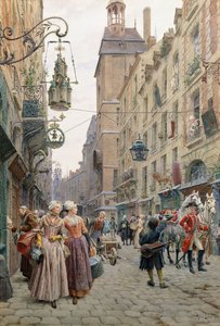 A rua movimentada de Maurice Leloir