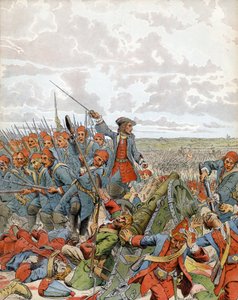 Guerra da Sucessão Espanhola. A Batalha de Denain, 24 de julho de Maurice Leloir