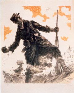 Poster da propaganda de WWI Dia peludo. 25 e 26 de dezembro de 1915, pub. 1915