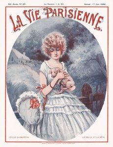 Capa da revista Parisian Life, 1922 de Maurice Millière