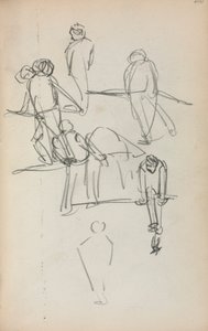 Sketchbook italiano: Figuras (página 200) de Maurice Prendergast