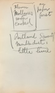 Sketchbook italiano: Notas (página 244) de Maurice Prendergast