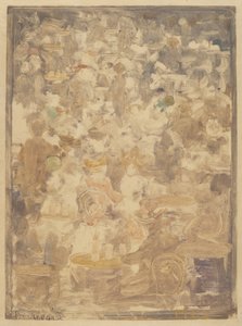 Cena de café ao ar livre de Maurice Brazil Prendergast