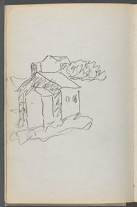 Sketchbook, The Dells, N° 127, página 046: Casa de Maurice Prendergast