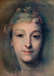 Senhorita Fel, c1756 de Maurice Quentin de La Tour