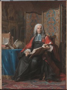 Retrato de Gabriel Bernard de Rieux de Maurice Quentin de La Tour