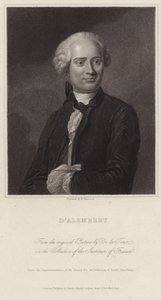Retrato, de, john, a, redondo, de, alembert de Maurice Quentin de La Tour
