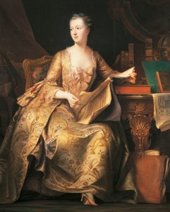 Retrato de Marquise de Pompadour, c.1755 (pintura)