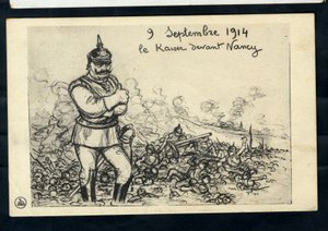Cartão Postal, Satirical em P&B de Maurice Radiguet