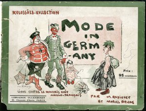 in Mode in Germany, ca. 1915 - Guerra de 14 -18, Alemanha Prússia, Moda, Feitiçaria de Maurice Radiguet