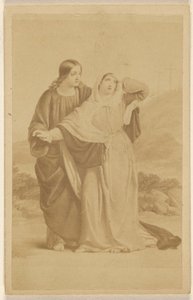 São João conduzindo a Santíssima Virgem para sua casa. [cópia de uma pintura]. de Maurice Stadtfeld