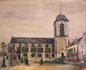 Igreja (óleo sobre tela)