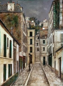 A passagem Cottin de Maurice Utrillo