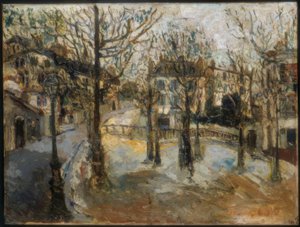 Praça Ravignan de Maurice Utrillo