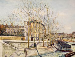 Cais de Anjou de Maurice Utrillo