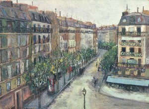 Rua Custine em Montmartre
