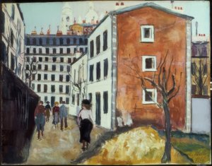 Rua em Montmartre de Maurice Utrillo