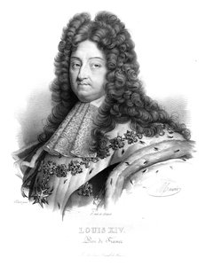 Rei Luís XIV da França, c1820s.