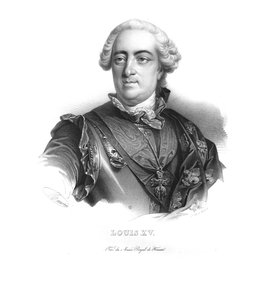 Luís XV, rei da França, c1820s.