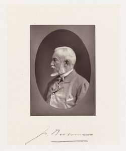 Retrato do Johannes Bosboom de Maurits Verveer (attributed to)