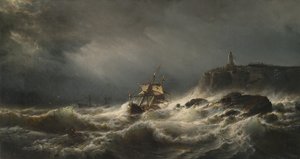 Naufrágio na Ilha de Jersey, 1862