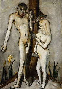 Adão e Eva de Max Beckmann