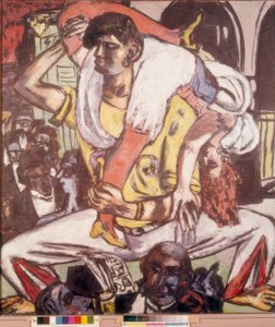 Dança Apache de Max Beckmann