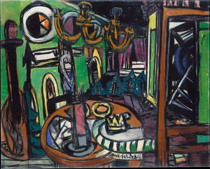 Nos bastidores de Max Beckmann