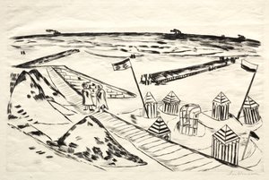 Praia de Max Beckmann