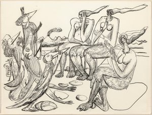 Birdplay de Max Beckmann