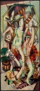 O trapézio de Max Beckmann
