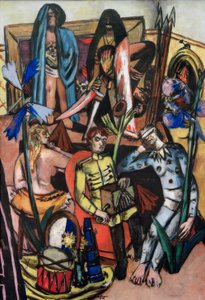 O Lyreman (A Canção da Vida) de Max Beckmann